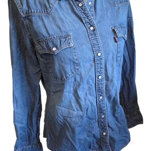 Levi's Red-Tab Dark Blue Denim Shirt